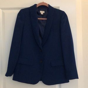 JCrew electric blue suit
